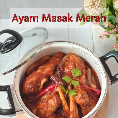 Resipi Ayam Masak Merah Simple Tanpa Menggoreng Ayam Oleh Sesimple Loralin Cookpad