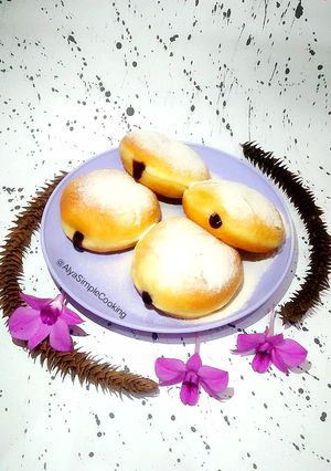 Foto resep Bomboloni Blueberry