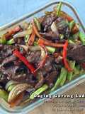 Daging Goreng Lada Hitam