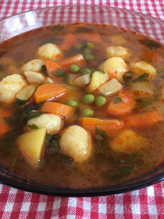Gombóc leves recept fotója