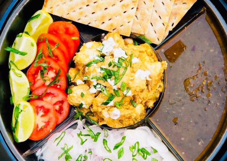 Simple Way to Prepare Any-night-of-the-week Malai Boti with sheermaal and chutney