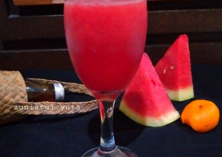 Jus Semangka Jeruk