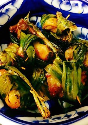 Hình của món Gà Chiên Lá Dứa.