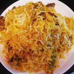 A picture of Biryani.