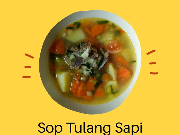 Langkah Gampang Membuat Resep 19. Sop Tulang Sapi yang Lezat Anti Ribet, Sempurna
