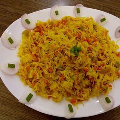 Veggie masala vermicelli A picture of Veggie masala vermicelli.