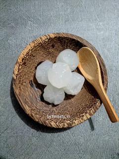 Foto resep Bola Air Kelapa (isian Mochi Kelapa)