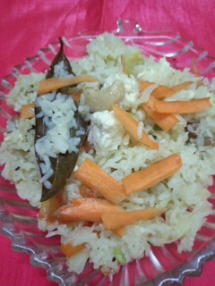 A picture of Paneer pulav.