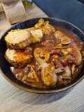 Sausage cobbler