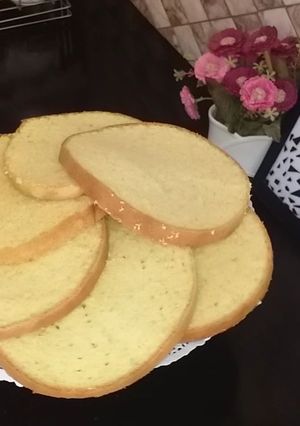 صورة لوصفة الكيك الإسفنجي بالمحسن (اسرار المخابز)