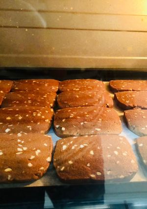 【親子共廚】杏仁巧克力餅乾🍪 的食譜成品照片