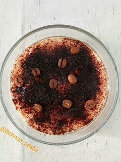 عکسی از دستور تیرامیسو سه دقیقه ای رژیمی