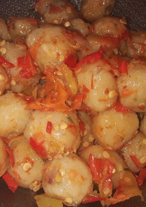 Foto resep Cilok Tahu Membara