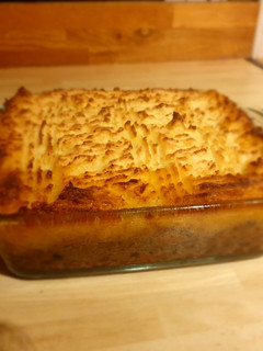 Una foto de Cottage pie delicioso