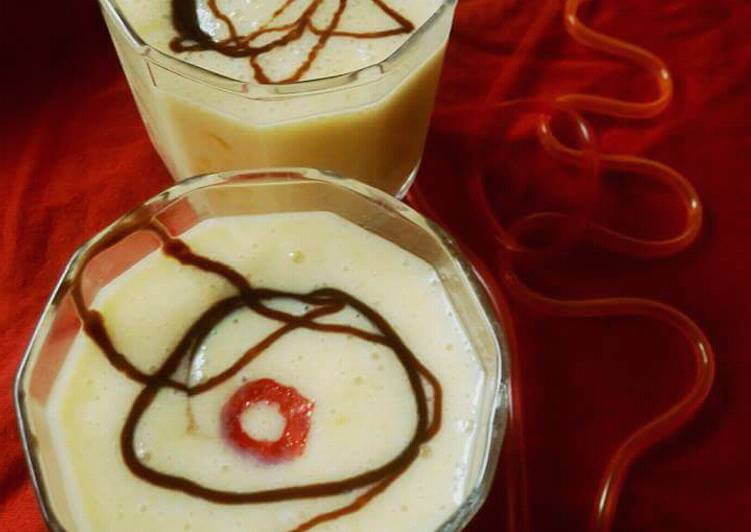 Recipe of Super Quick Homemade Mango mastani shake