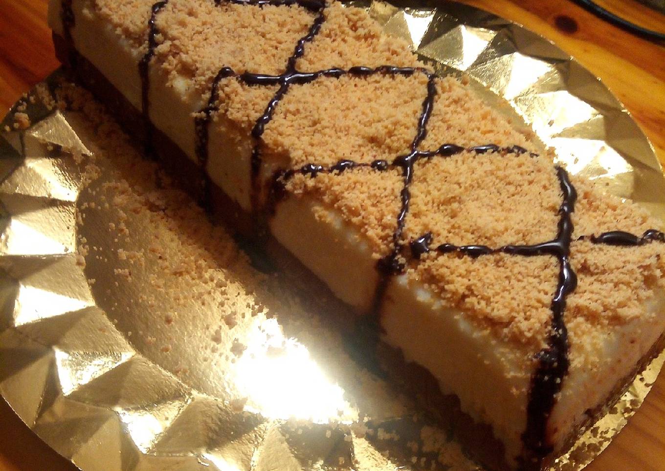 Postre dos chocolates y avellanas. (Thermomix)