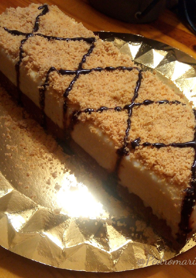 Una foto de Postre dos chocolates y avellanas. (Thermomix)