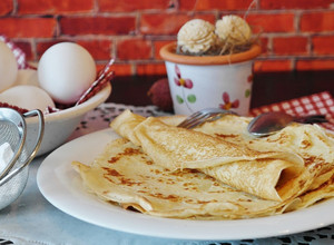 Una foto de Crepas fáciles y rápidas