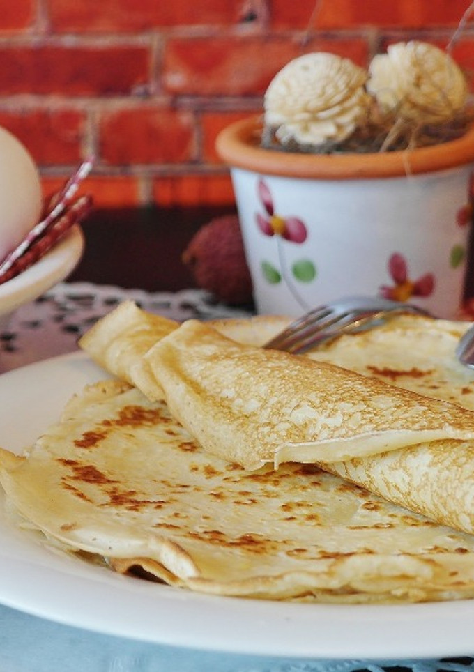 Una foto de Crepas fáciles y rápidas