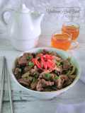 Yoshinoya Beef Bowl (Gyudon) ~ Halal Version