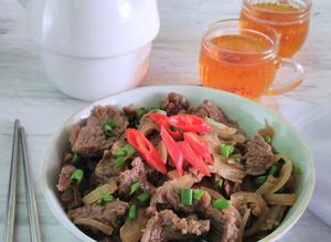 Foto resep Yoshinoya Beef Bowl (Gyudon) ~ Halal Version