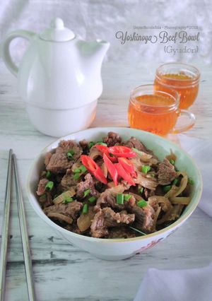 Foto resep Yoshinoya Beef Bowl (Gyudon) ~ Halal Version