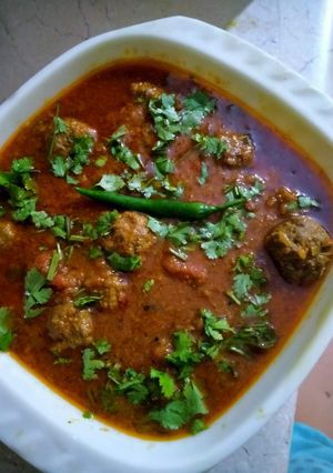 A picture of Kofta Curry.