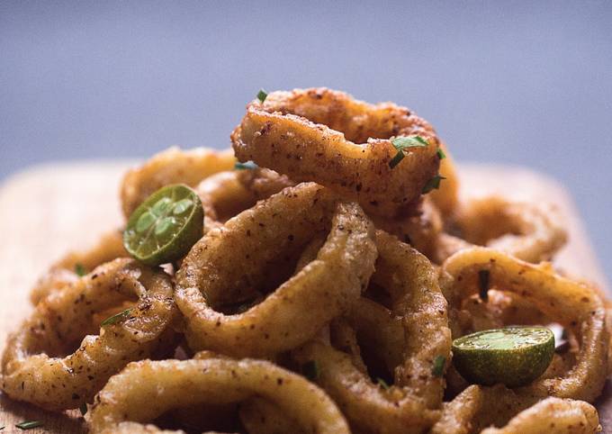 Cumi goreng tepung/Calamari