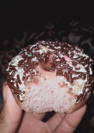 Foto resep 38. Donat ubi ungu