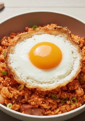 Una foto de Kimchi Bokkeumbap
