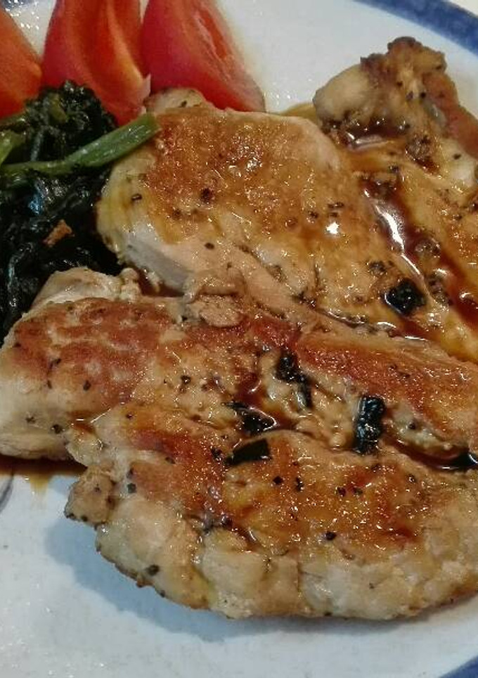 Foto resep Simple Japanese Chicken Steak