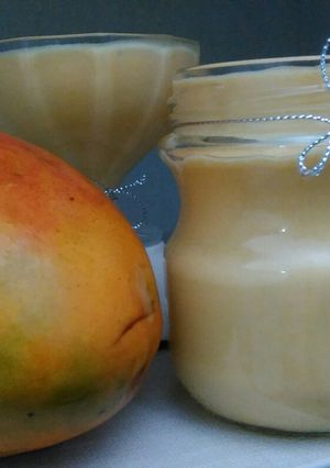 Una foto de Dulce de mango