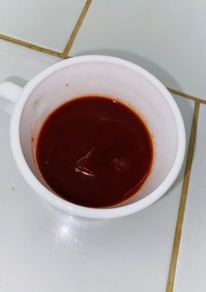 Una foto de Ketchup casero