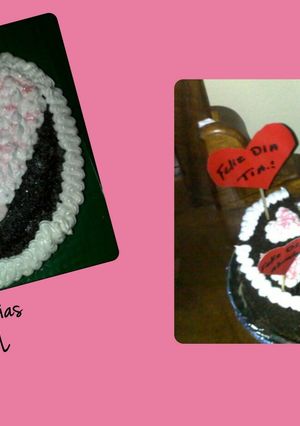 Una foto de Torta húmeda de chocolate Natividad