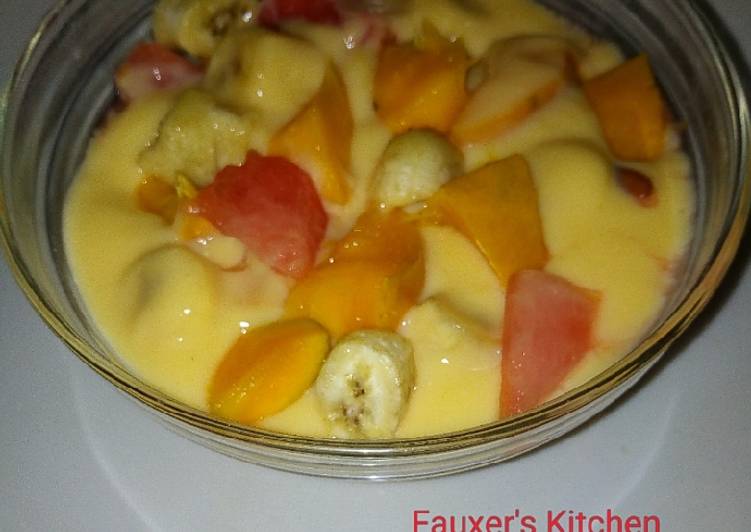 Recipe: Yummy Fruit custard This is A Recipe That Has Been Tested  From My Kitchen !!