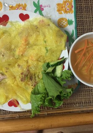 Hình của món Bánh xèo.