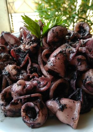 Foto resep Cumi bawang merica