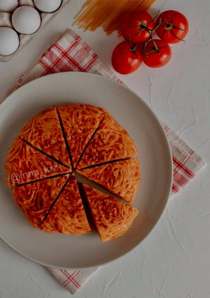 Омлет зі спагеті по-неаполітанськи / Frittata di spaghetti napoletana