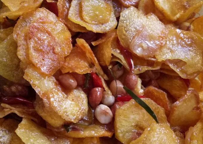 Resep: Kering Kentang Kacang Untuk Pemula