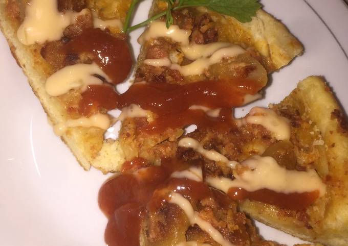 Resep Pizza teplon cornet ala rumahan, Lezat