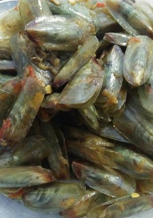Foto resep Kerang tebalan masak pedas