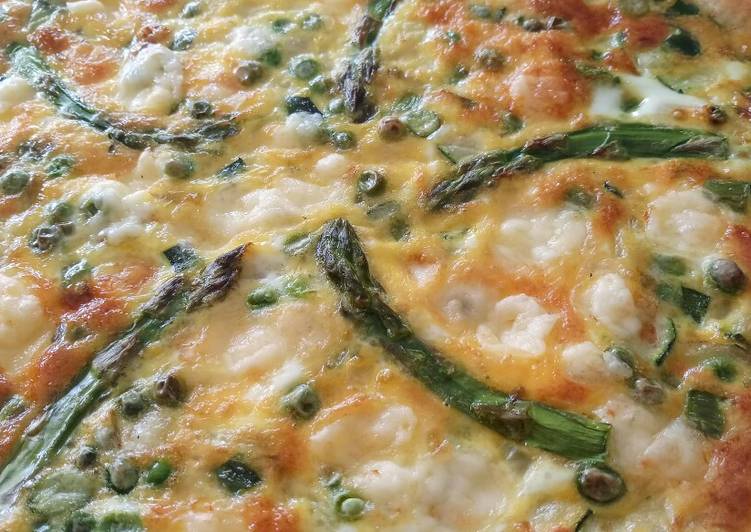 How to Prepare Super Quick Homemade Mixed veg and cheese quiche