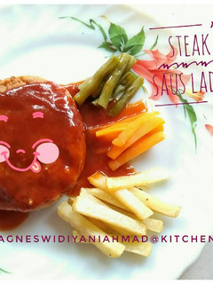 Foto resep Steak Tempe Saus lada Hitam