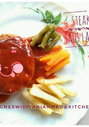 Foto resep Steak Tempe Saus lada Hitam