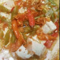 รูปของ Tahu Lontong sayur Santan