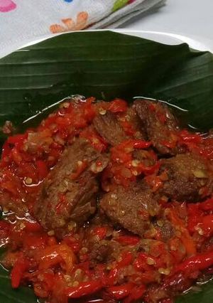 Foto resep Balado daging