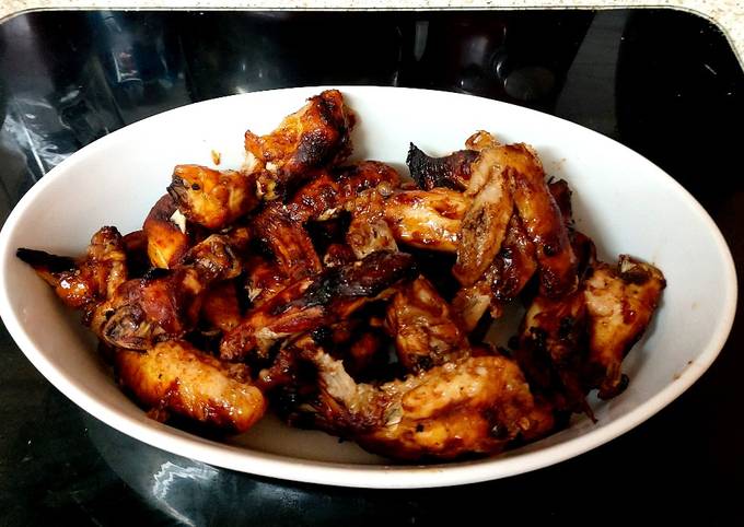 Recipe of Award-winning My Peri peri & BBQ Sauce Chicken wings ????