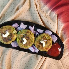 A picture of Healthy oats cutlet.