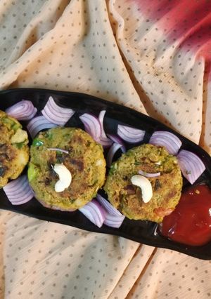 A picture of Healthy oats cutlet.