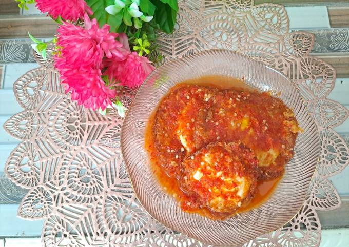 Resep Telur Ceplok Balado Oleh Hanifa Cookpad